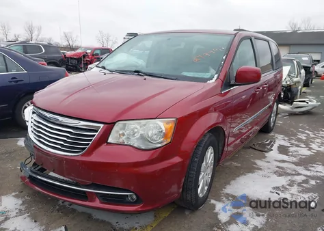 2014 Chrysler Town & Country Touring from USA, damaged, VIN 2C4RC1BG5ER279991